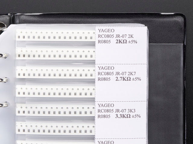 SMT/SMD 0805 Resistor and Capacitor Book - 3725 pieces