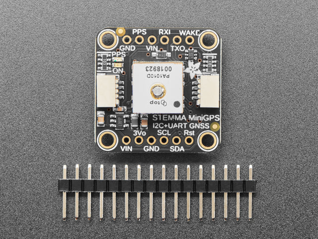 Adafruit Mini GPS PA1010D - UART and I2C - STEMMA QT