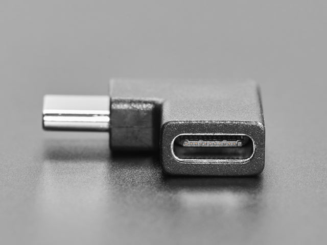 Right Angle USB Type C Adapter - USB 3.1 Gen 4 Compatible