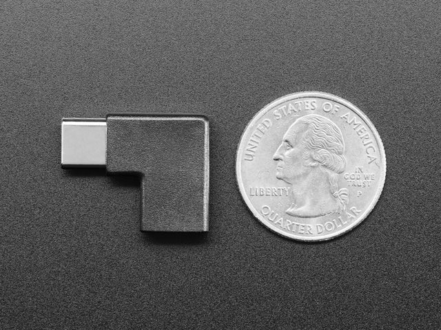 Right Angle USB Type C Adapter - USB 3.1 Gen 4 Compatible