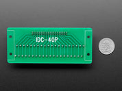 DIN Rail 2x20 IDC to Terminal Block Adapter Breakout