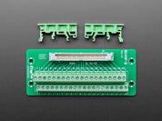 DIN Rail 2x20 IDC to Terminal Block Adapter Breakout