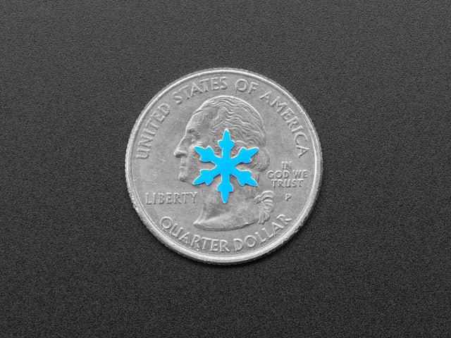 Shimmering Snowflake Glitter - 8mm