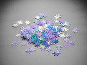 Shimmering Snowflake Glitter - 8mm