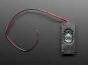 Mono Enclosed Speaker with Plain Wires - 3W 4 Ohm