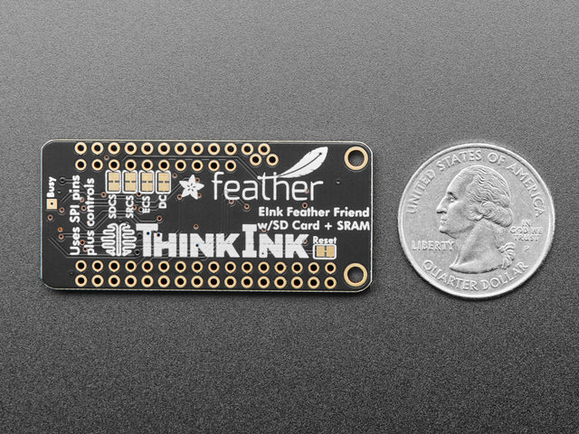 Adafruit eInk Feather Friend with 32KB SRAM
