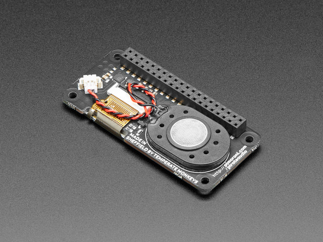 Pirate Audio: Speaker for Raspberry Pi - Built-in 1W Speaker