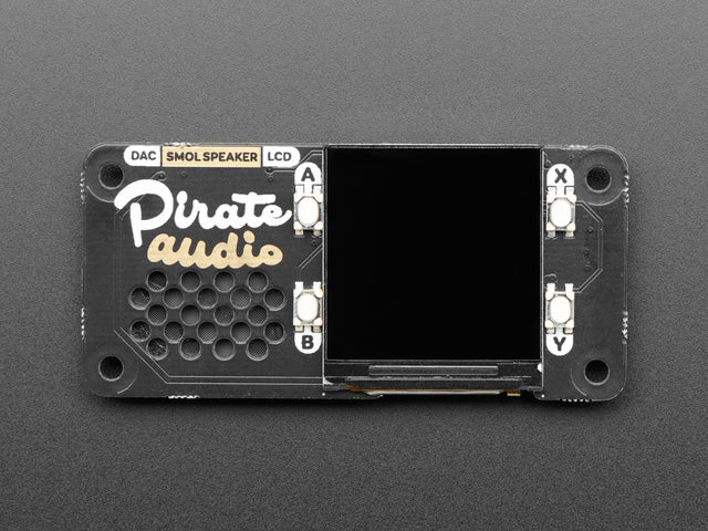 Pirate Audio: Speaker for Raspberry Pi - Built-in 1W Speaker