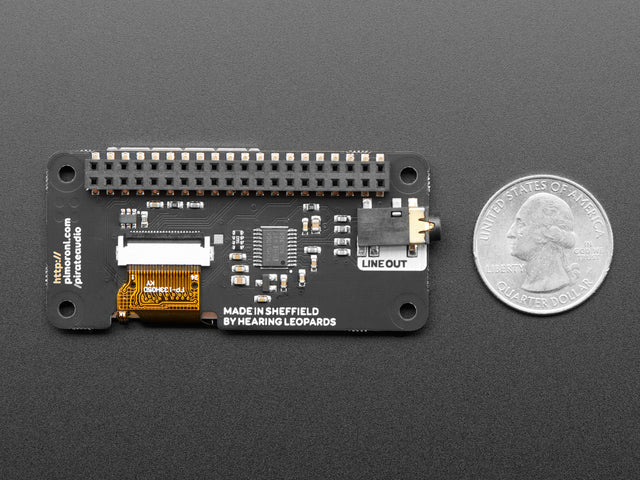 Pimoroni Pirate Audio: 3.5mm Line-out for Raspberry Pi