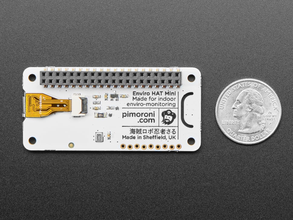 Pimoroni Enviro – Indoor Environmental Monitor for RaspPi