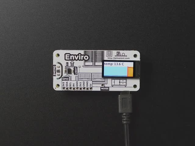 Pimoroni Enviro – Indoor Environmental Monitor for RaspPi