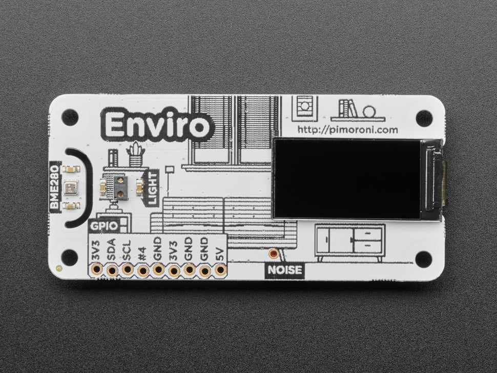 Pimoroni Enviro – Indoor Environmental Monitor for RaspPi