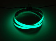 Green Electroluminescent (EL) Tape Strip - 100cm w/2 connectors
