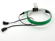 Green Electroluminescent (EL) Tape Strip - 100cm w/2 connectors