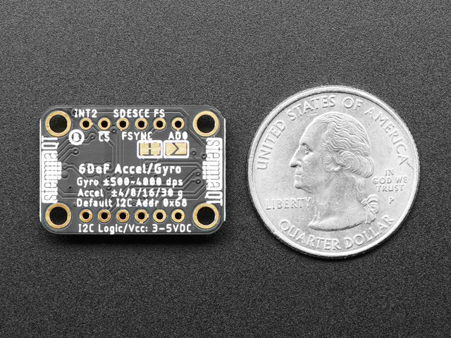 Adafruit ICM-20649 Wide Range ±30g  ±4000dps 6-DoF IMU