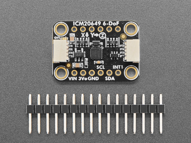 Adafruit ICM-20649 Wide Range ±30g  ±4000dps 6-DoF IMU