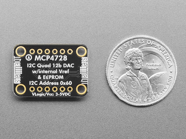 Adafruit MCP4728 Quad DAC with EEPROM