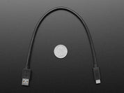 USB Type A to Type C Cable - 1ft - 0.3 meter