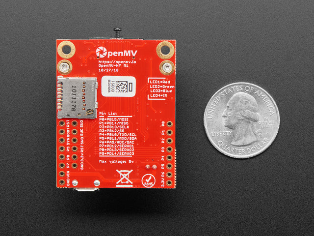 OpenMV Cam H7 R1 - MicroPython Embedded Vision Machine Learning