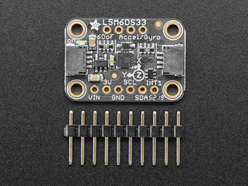 Adafruit LSM6DS33 6-DoF Accel + Gyro IMU