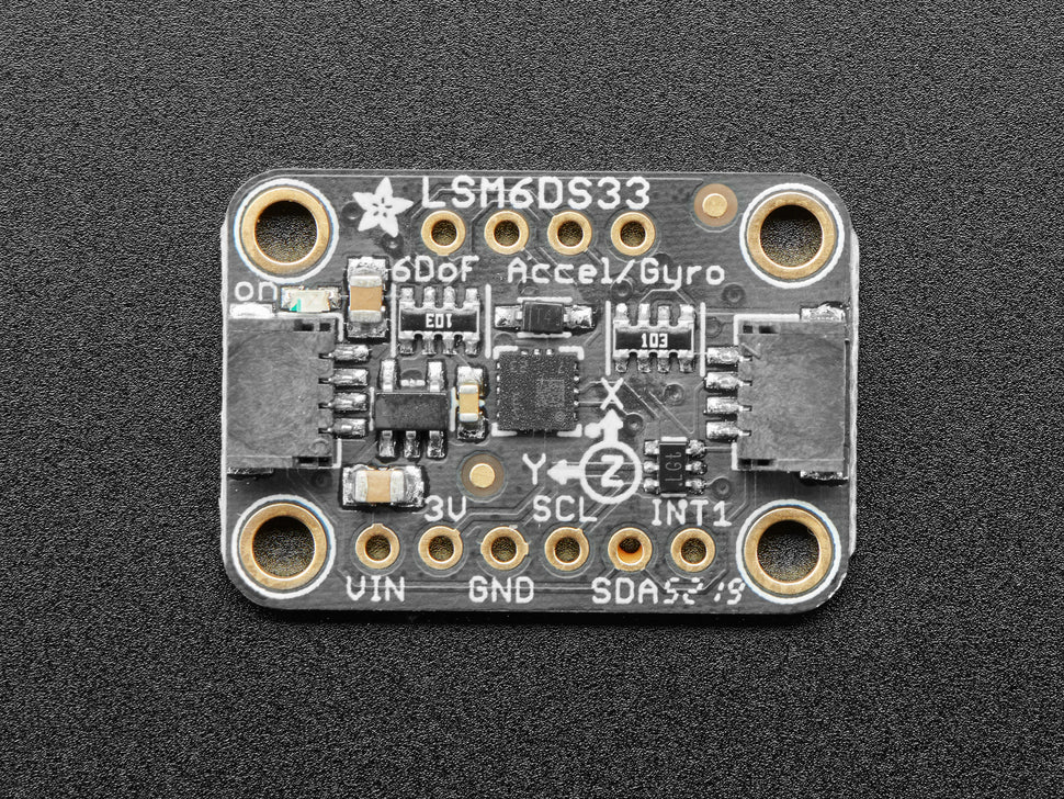 Adafruit LSM6DS33 6-DoF Accel + Gyro IMU