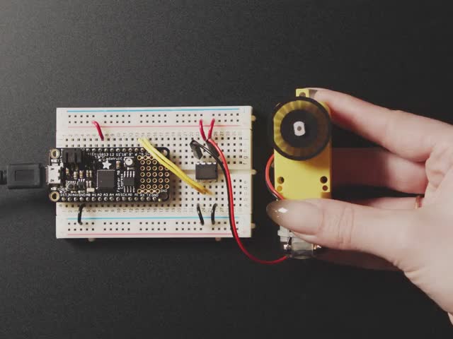 L9110H H-Bridge Motor Driver for DC Motors - 8 DIP