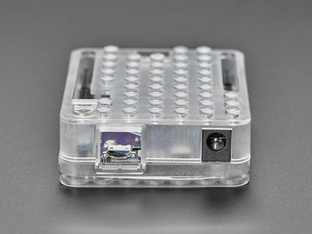 Plastic Translucent Enclosure for Metro or Arduino