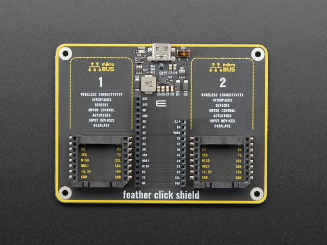 Feather Click Shield by MikroElektronika