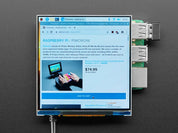 Pimoroni HyperPixel 4.0 Square - Hi-Res Display for Raspberry Pi