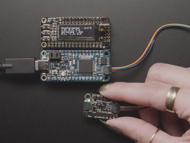 Adafruit ISM330DHCX - 6 DoF IMU - Accelerometer and Gyroscope