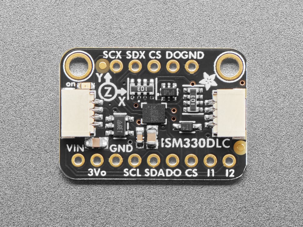 Adafruit ISM330DHCX - 6 DoF IMU - Accelerometer and Gyroscope