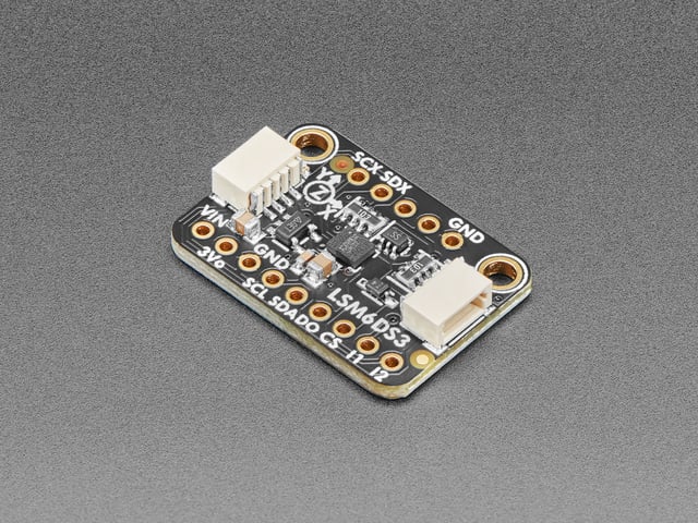 Adafruit LSM6DS3TR-C 6-DoF Accel + Gyro IMU