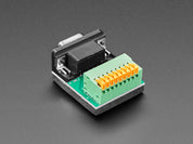 DE-9 (DB-9) Female Socket to Terminal Spring Block Adapter