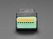 RJ-45 Ethernet Female Socket to Terminal Spring Block Adapter