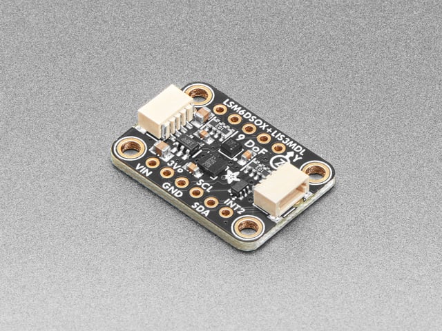Adafruit LSM6DSOX + LIS3MDL - Precision 9 DoF IMU