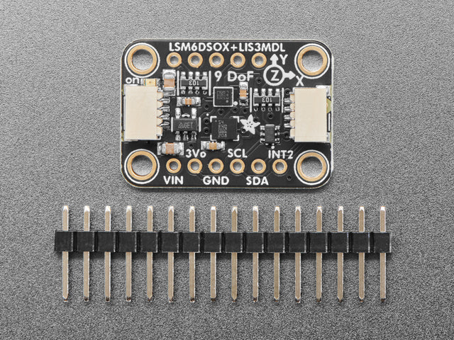 Adafruit LSM6DSOX + LIS3MDL - Precision 9 DoF IMU