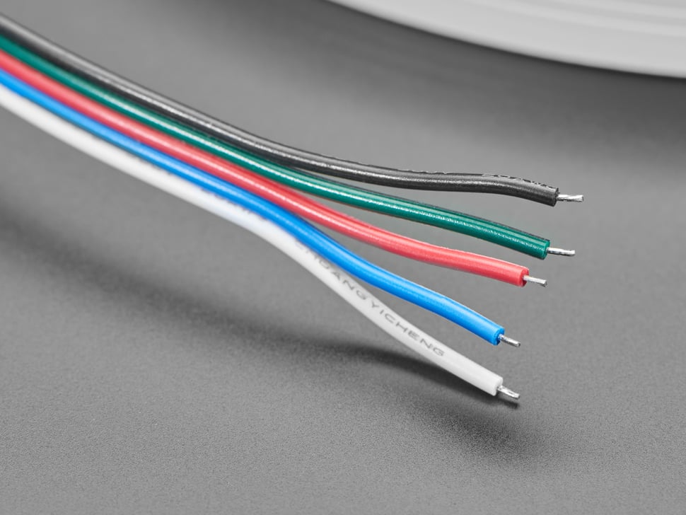 RGBW Neon-like LED Flex Strip - Cool White 5500K - 1 meter
