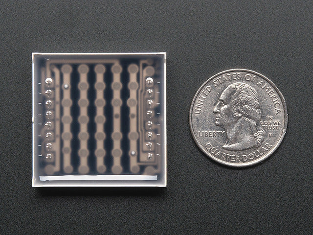 Small 1.2" 8x8 Ultra Bright Red LED Matrix