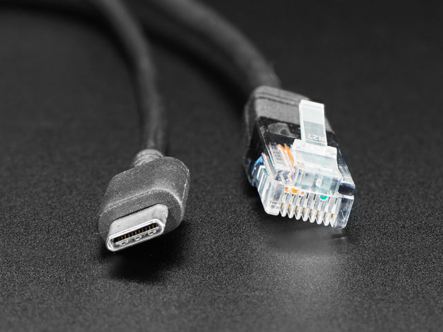 PoE Splitter with USB Type C - 5V 2A - 100 MB Ethernet