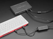 PoE Splitter with USB Type C - 5V 2A - 100 MB Ethernet