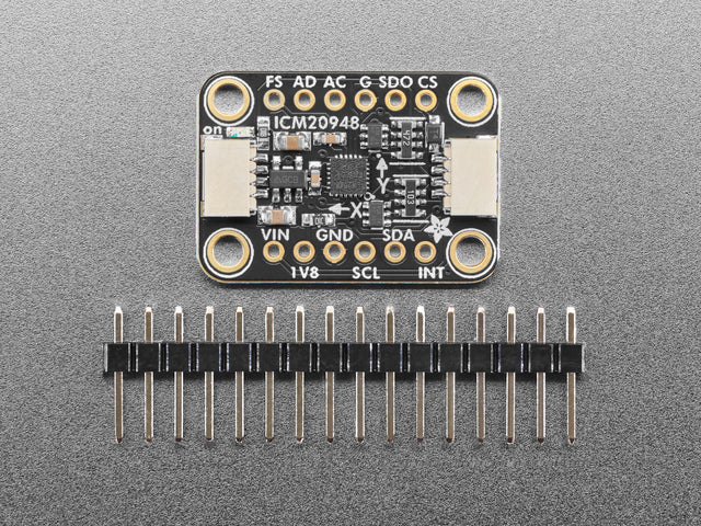 Adafruit TDK InvenSense ICM-20948 9-DoF IMU (MPU-9250 Upgrade)