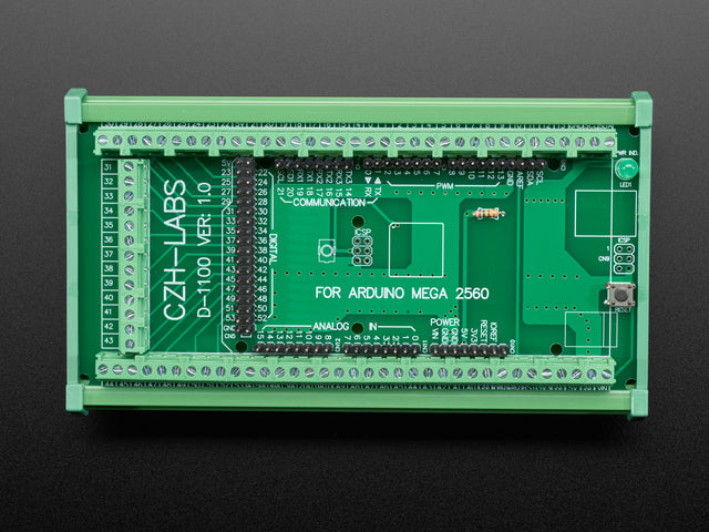 DIN Rail Terminal Block Adapter to Grand Central or Arduino Mega