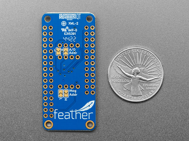 Adafruit ISM330DHCX + LIS3MDL FeatherWing