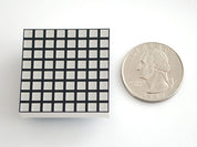 Small 1.2" 8x8 Bi-Color (Red/Green) Square LED Matrix