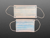Child-Size Small Disposable Masks - Blue Surgical-Style - 50 pk
