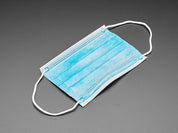 Child-Size Small Disposable Masks - Blue Surgical-Style - 50 pk