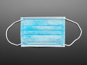 Child-Size Small Disposable Masks - Blue Surgical-Style - 50 pk