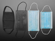 Child-Size Small Disposable Masks - Blue Surgical-Style - 50 pk