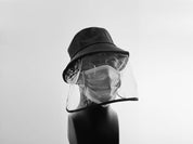 Urban Commuter Hat with Vinyl Face Shield