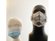 Standard Adult Disposable Masks - Blue Surgical-Style - 50 pk